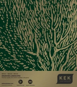 Engraved landscapes goud behang MW-031 - 200x280cm