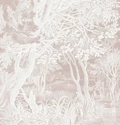 Engraved landschappen behang nude WP-762 200x280cm