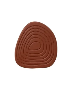 Enoki onderzetters roest set van 6 stuks - 7182