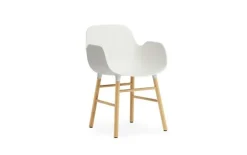 Form Armchair stoel eiken wit