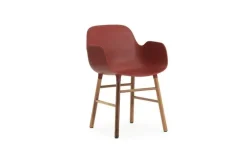 Form Armchair stoel walnoot rood - 602773