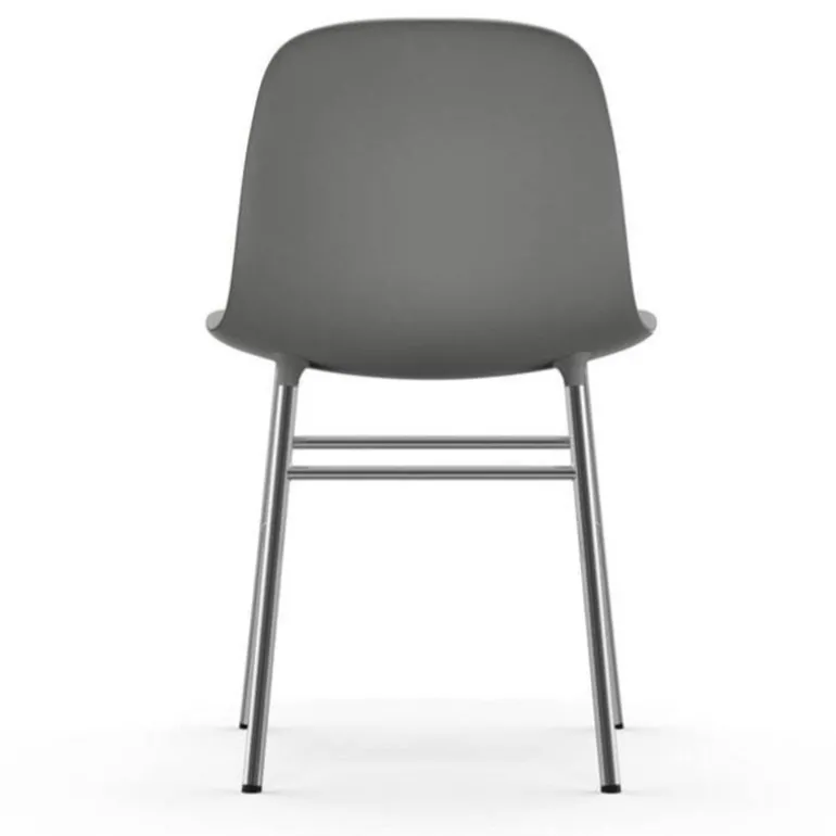 Form Chair stoel chrome grijs