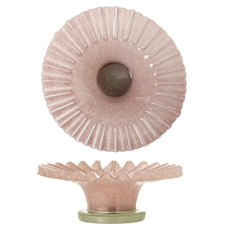 Garnet decoratie schaal roze - 82061727