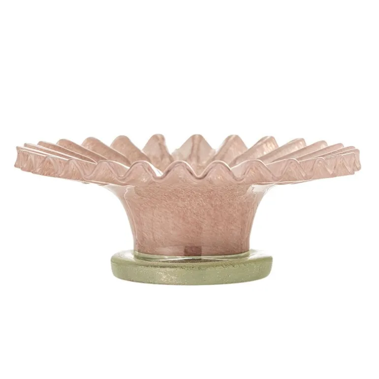 Garnet decoratie schaal roze - 82061727