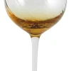 Garo wijnglazen amber - set van 8 stuks