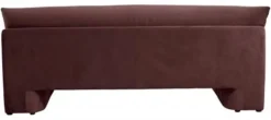 Geo bank - burgundy