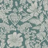 Getekende bloemen behang 100x280cm - FR-001