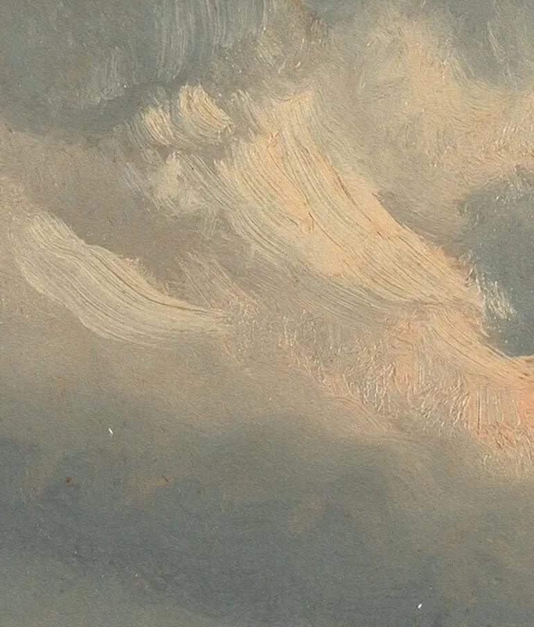 Golden age clouds behang WP-786 - 292,2x280cm