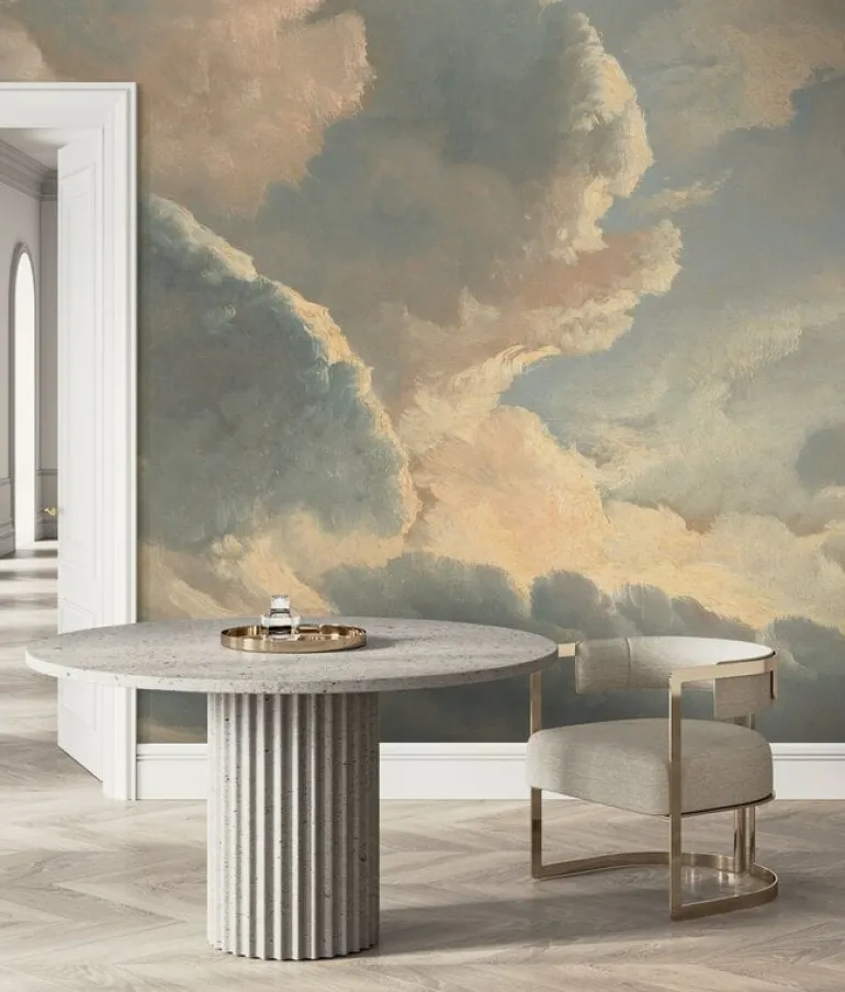 Golden age clouds behang WP-785 - 194,8x280cm