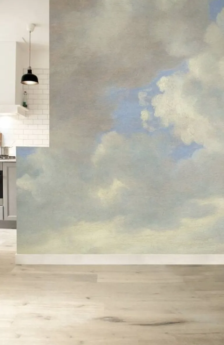 Golden Age Clouds II behang