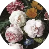 Golden age flowers behangcirkel CK-012 - ø 190cm