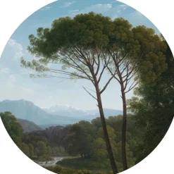 Golden age landscapes behangcirkel CK-003 - ø190cm