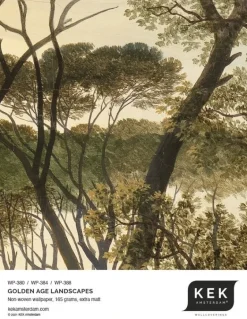 Golden age landscapes behangcirkel SC-011 - ø 142,5 cm