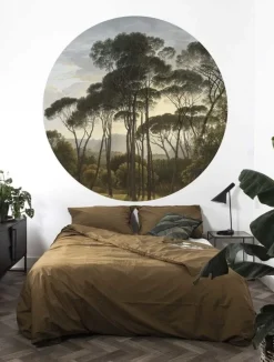 Golden age landscapes behangcirkel CK-011 - ø190cm