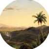 Golden age landscapes behangcirkel SC-073 - ø 142,5 cm
