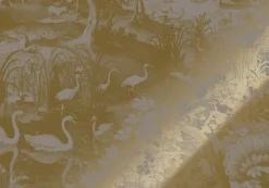 Goud Engraved landschappen behang grijs MW-111 300x280cm