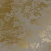 Goud Engraved landschappen behang grijs MW-173 200x280cm