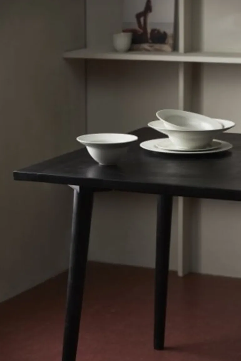 Grawa diepe borden ivoor set van 4 stuks - 57047