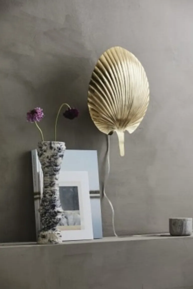 Gro wandlamp - goud