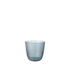 Hammered glazen blauw set van 12 stuks - 14496281