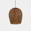 Hanglamp Buri bulb naturel rotan ø54cm