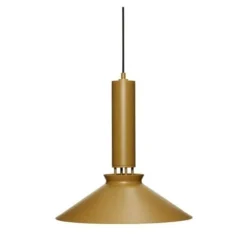 Hanglamp metaal - bruin