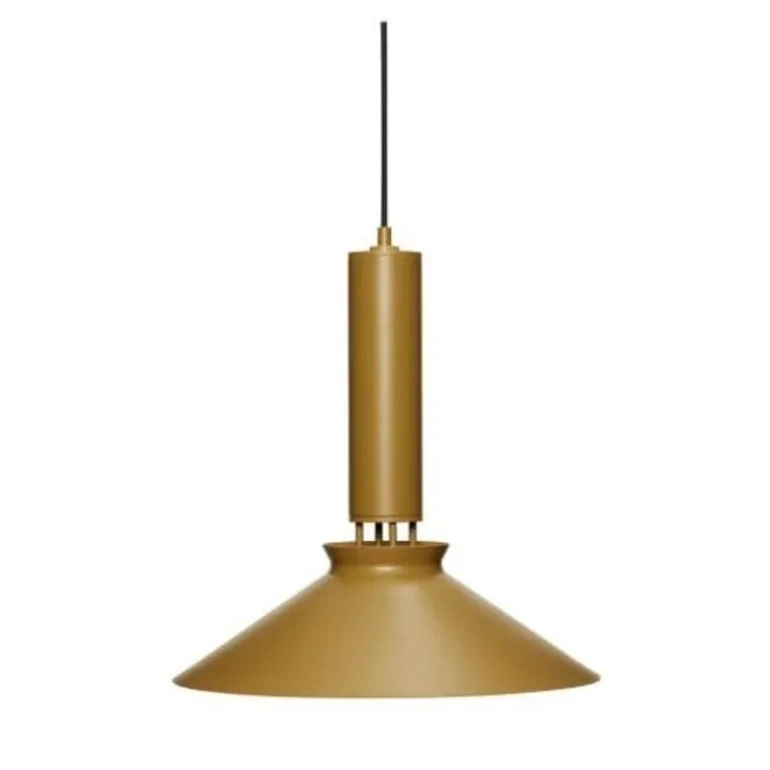 Hanglamp metaal - bruin
