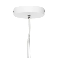 Hanglamp wit metaal