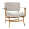 Haze loungestoel grijs/naturel - 021126