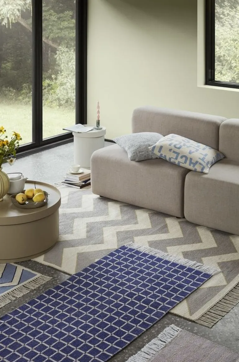 Henny vloerkleed blauw 70x140cm - 70070334