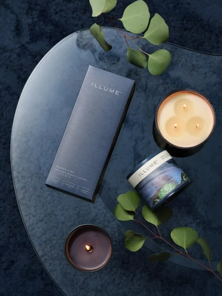 Hidden lake scent diffuser blauw - 4536300200