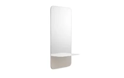 Horizon spiegel verticaal wit - 600988