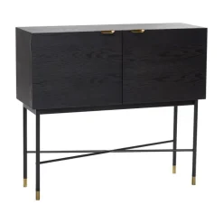 Houten dressoir met deuren