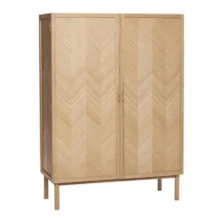 Houten kast met deuren