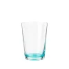 Hue glazen 30cl turquoise set van 6 stuks - 14496253
