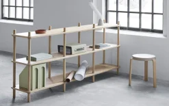 Jam boekenkast eiken/grijs - 602505
