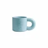 Jose mokken lichtblauw set van 6 stuks - 68002
