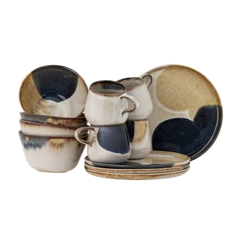 Jules ontbijt servies set van 12 stuks - 82068734