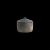 Juniper pot met deksel zwart - 9192