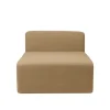 Lagoon bank module chaise longue - oker