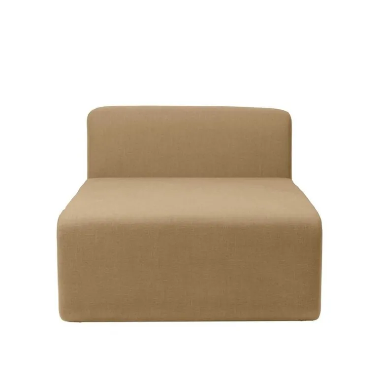 Lagoon bank module chaise longue - oker