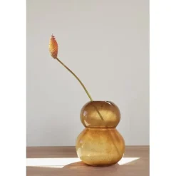 Lasi vaas amber - L300215