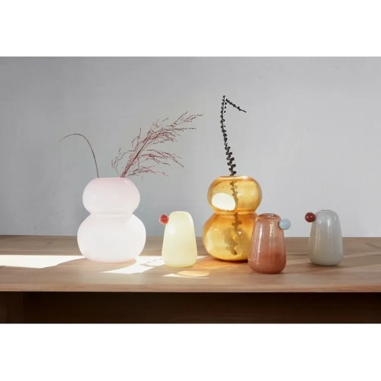 Lasi vaas amber - L300215