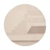 Line vloerkleed wol - Ø140CM