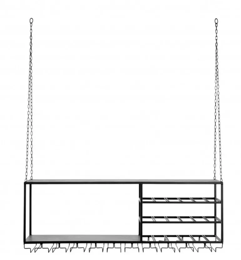 Loft rek - zwart