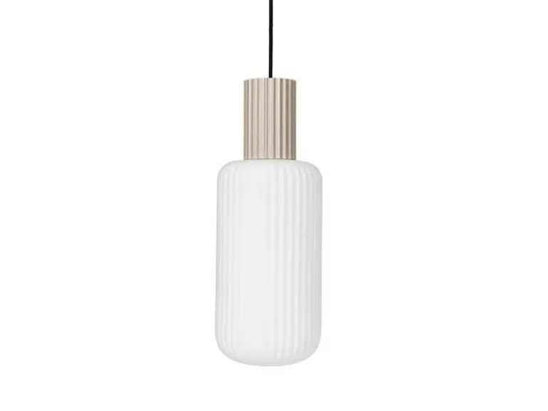 Lolly hanglamp zand - Ø16XH43cm