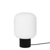 Lolly tafellamp zwart - Ø20XH30cm