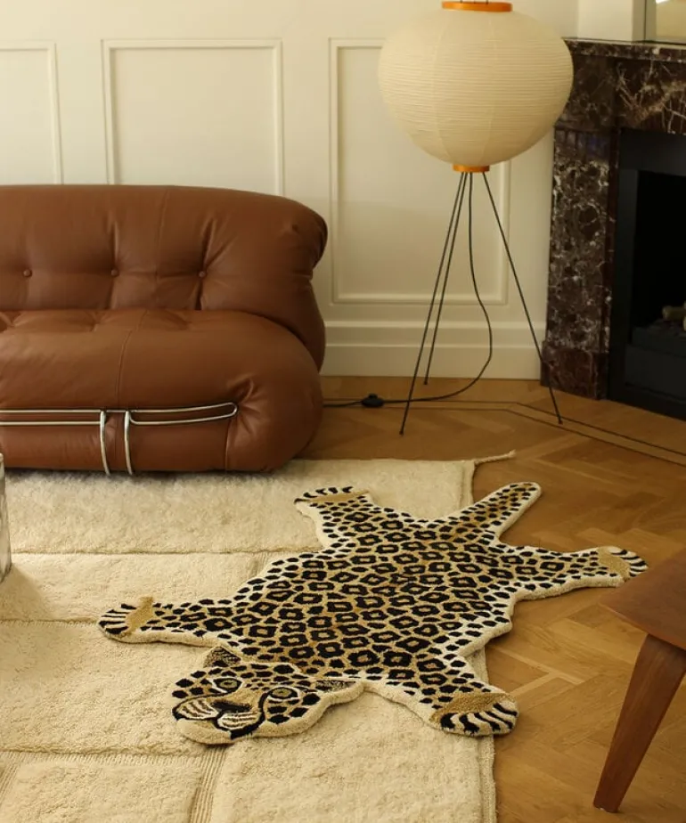 Loony leopard vloerkleed large - 1.45.10.001.700.5