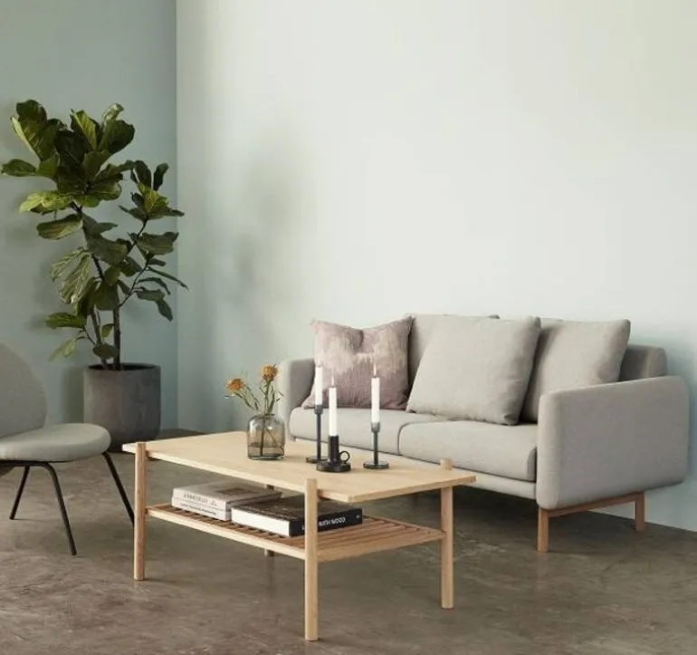 Loungestoel grijs metaal
