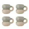 Luna mokken blauw set van 4 stuks - 82062967